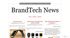 Desktop Screenshot of brandtechnews.net
